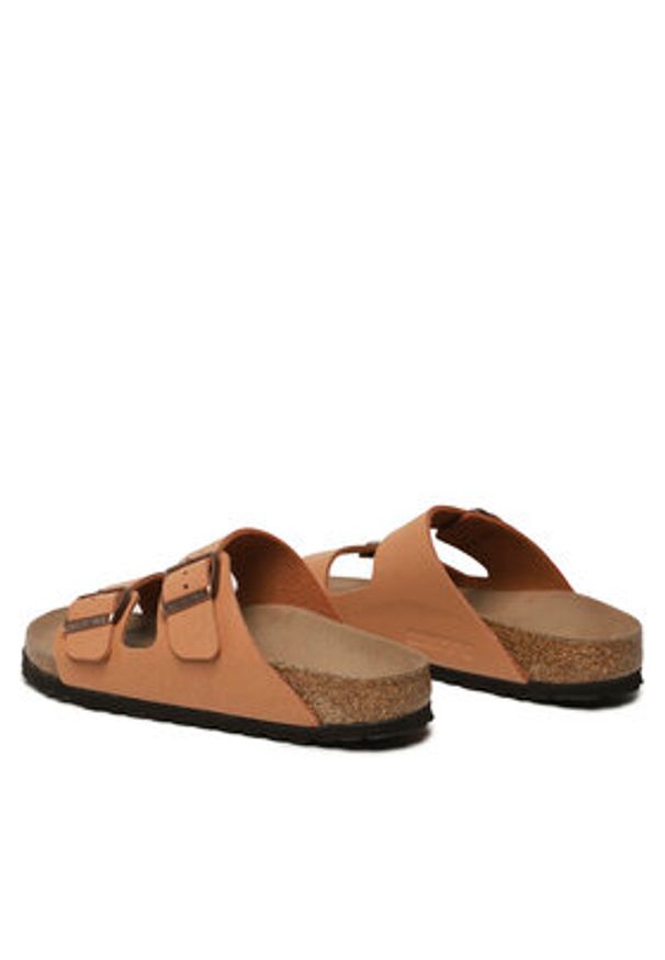 Birkenstock Klapki Arizona 1025046 Brązowy. Kolor: brązowy. Materiał: syntetyk, skóra