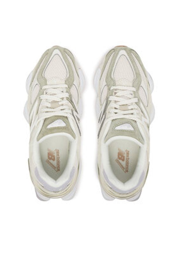 New Balance Sneakersy U9060AUC W Zielony. Kolor: zielony. Materiał: skóra, zamsz