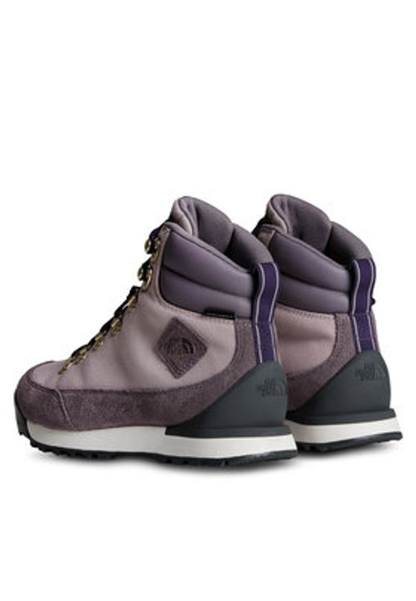 The North Face Trekkingi W Back-To-Berkeley Iv Textile Wp NF0A81798ON1 Szary. Kolor: szary. Materiał: zamsz, skóra