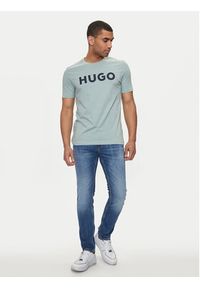 Hugo Jeansy 50517526 Niebieski Slim Fit. Kolor: niebieski