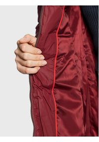 Tommy Jeans Kurtka puchowa Essential DW0DW09060 Bordowy Regular Fit. Kolor: czerwony. Materiał: puch, syntetyk #7