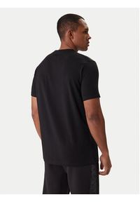 Karl Lagerfeld - KARL LAGERFELD T-Shirt 755030 561221 Czarny Regular Fit. Typ kołnierza: dekolt w karo. Kolor: czarny. Materiał: bawełna #3