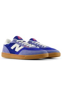 Buty męskie New Balance Numeric UN440RTB – niebieskie. Kolor: niebieski. Materiał: materiał, syntetyk, dresówka, guma, skóra. Szerokość cholewki: normalna. Sport: skateboard #3