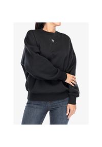 Bluza damska Under Armour UA Rival Fleece Oversized Crew. Kolor: czarny