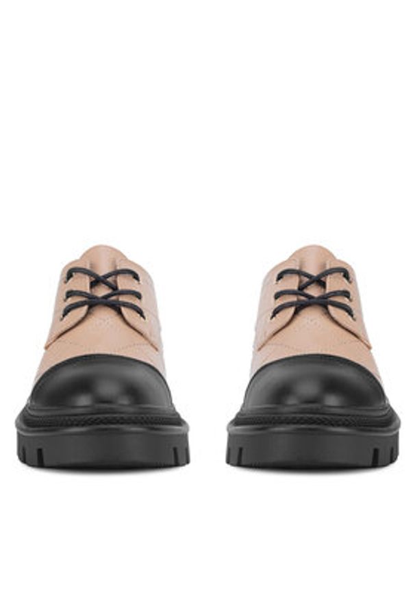 Nine West Loafersy 8198-1 Beżowy. Kolor: beżowy. Materiał: materiał