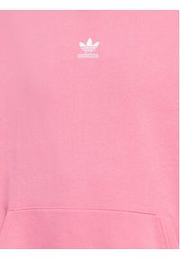Adidas - adidas Bluza Rekive HK7312 Różowy Regular Fit. Kolor: różowy. Materiał: bawełna #5