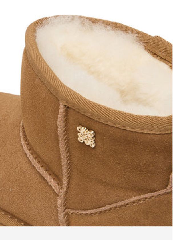 Nine West Śniegowce CEO-NASR-01 Brązowy. Kolor: brązowy. Materiał: zamsz, skóra