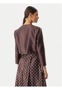 Rinascimento Bolerko CFC0127677003 Brązowy ciemny Regular Fit. Kolor: brązowy. Materiał: syntetyk #3