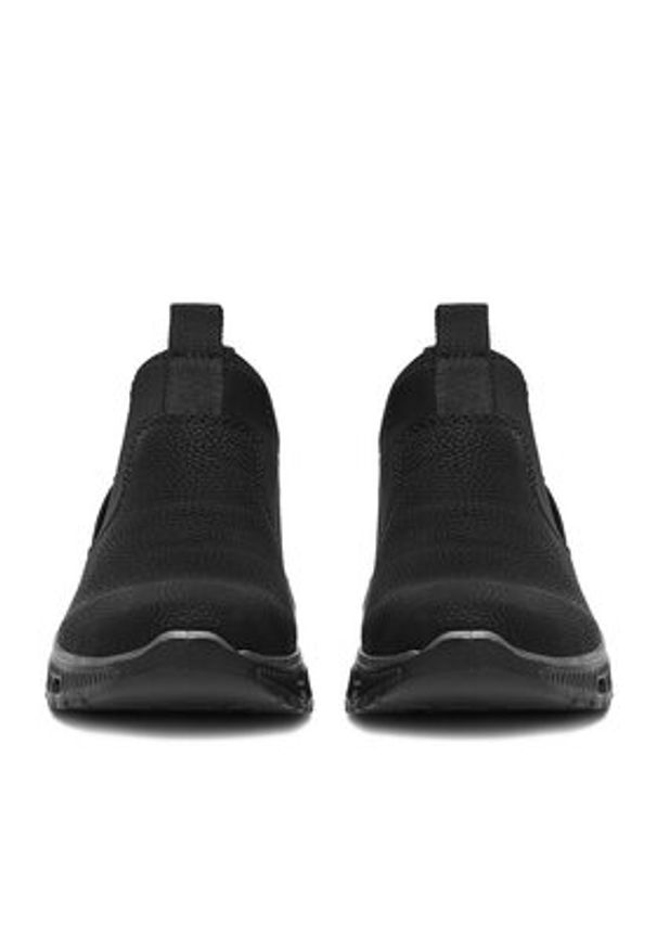 Rieker Półbuty M6053-00 Czarny. Kolor: czarny. Materiał: skóra