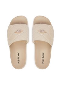 Replay - REPLAY Klapki GWF1H .000.C0035S Beżowy. Kolor: beżowy. Materiał: syntetyk #2