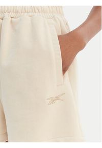 Reebok Szorty sportowe Reebok x Ewa Chodakowska Jula RK25623CCW Beżowy Regular Fit. Kolor: beżowy. Materiał: bawełna #4