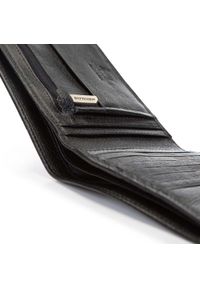 Wittchen - Męski portfel skórzany z rozkładanym panelem czarny. Kolor: czarny. Materiał: skóra #8