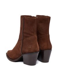 G-Star RAW - G-Star Raw Botki EO-OZGUR-25FW39-1 Brązowy. Kolor: brązowy. Materiał: zamsz, skóra #6