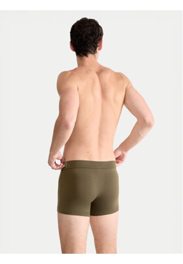 Sloggi Bokserki 10215472 Khaki. Kolor: brązowy. Materiał: bawełna