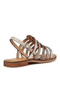 Geox Sandały D Maddalusiac D65YMB 0N6QS C5Y1S Kolorowy. Materiał: skóra. Wzór: kolorowy #4