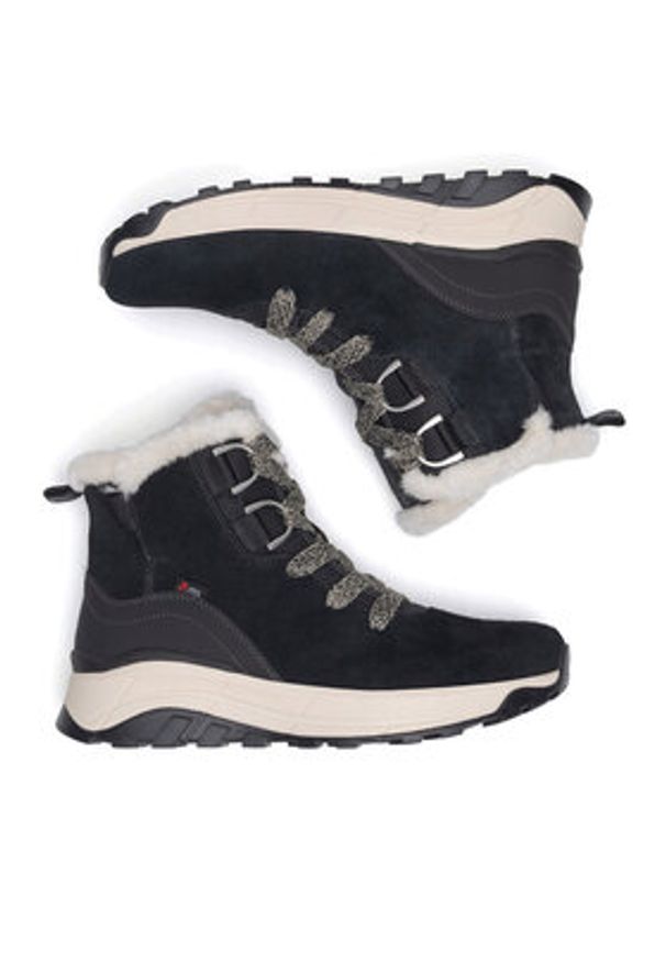 Rieker Revolution Lifestyle Botki W0073-00 Biały. Kolor: biały. Materiał: skóra