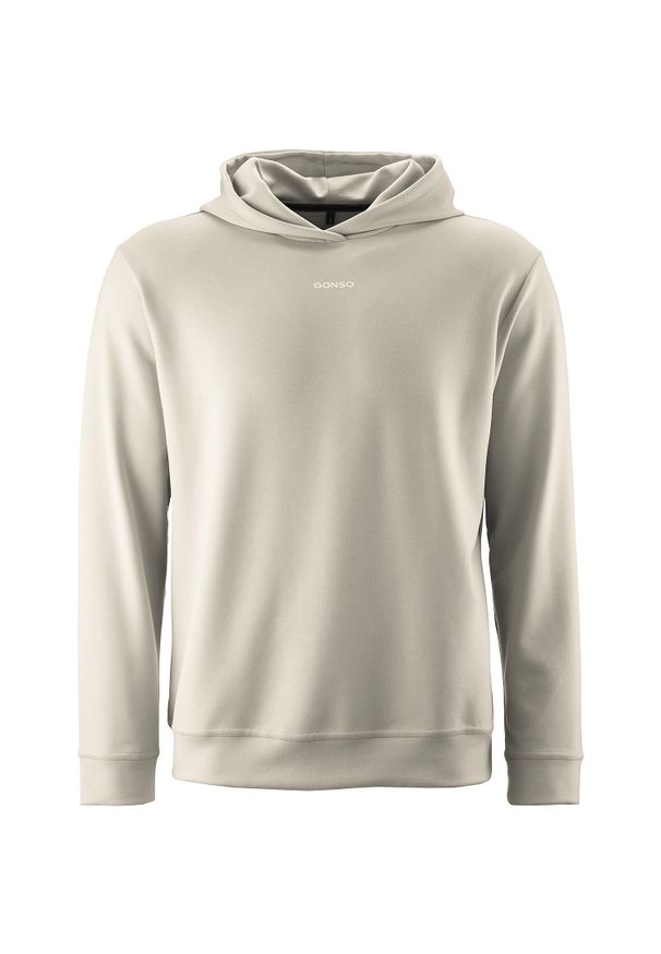 GONSO - Bluza z kapturem Gonso. Typ kołnierza: kaptur. Kolor: szary. Sport: kolarstwo