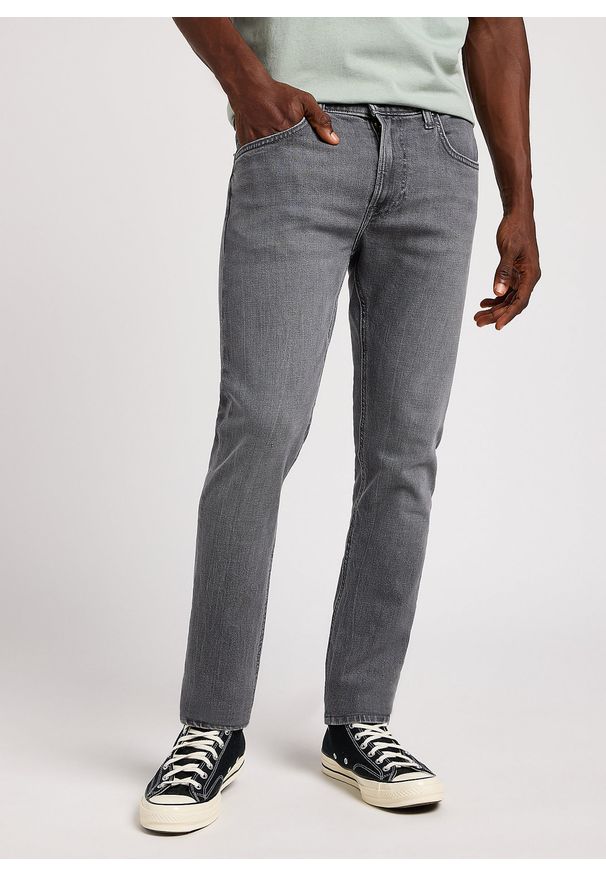 Lee - MESKIE SPODNIE LEE LUKE OFF THE GRID GREY 112350153