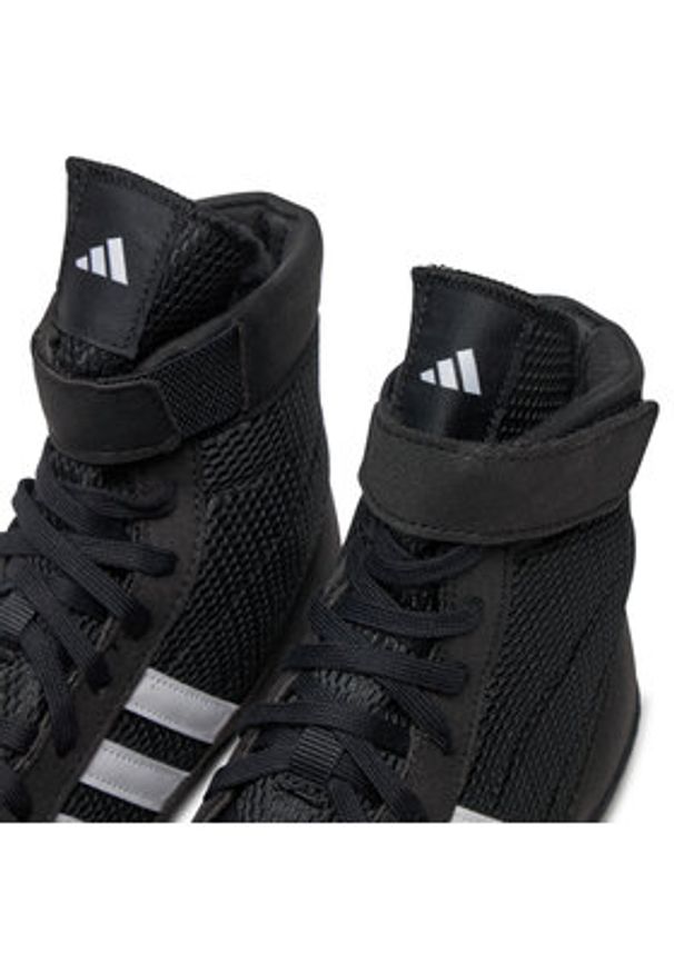 Adidas - adidas Buty bokserskie Combat Speed 4 IG2020 Czarny. Kolor: czarny. Materiał: materiał, mesh