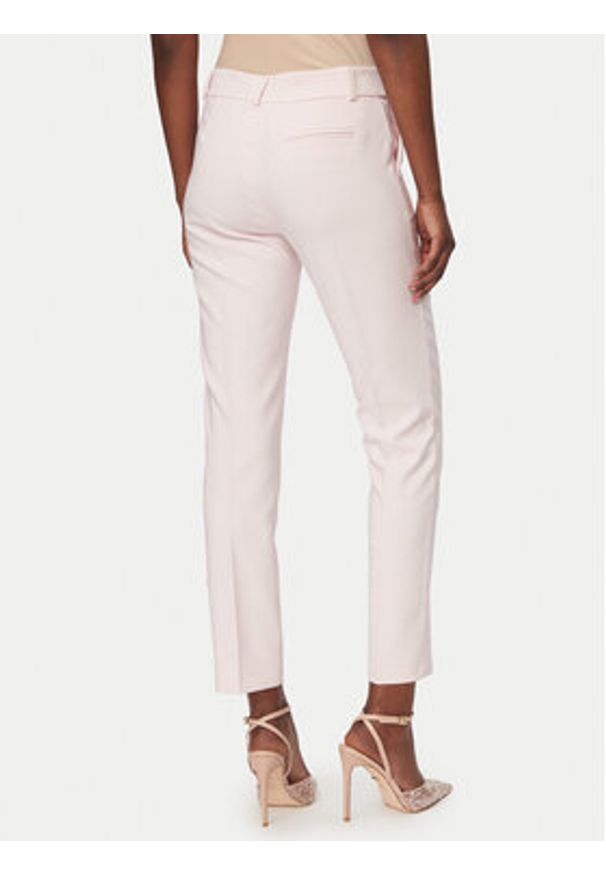 Rinascimento Spodnie materiałowe CFC0128638003 Różowy Slim Fit. Kolor: różowy. Materiał: syntetyk