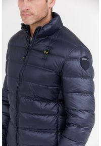 Blauer USA - BLAUER Granatowa puchowa kurtka męska Seth, Rozmiar XXL. Kolor: niebieski. Materiał: puch #5