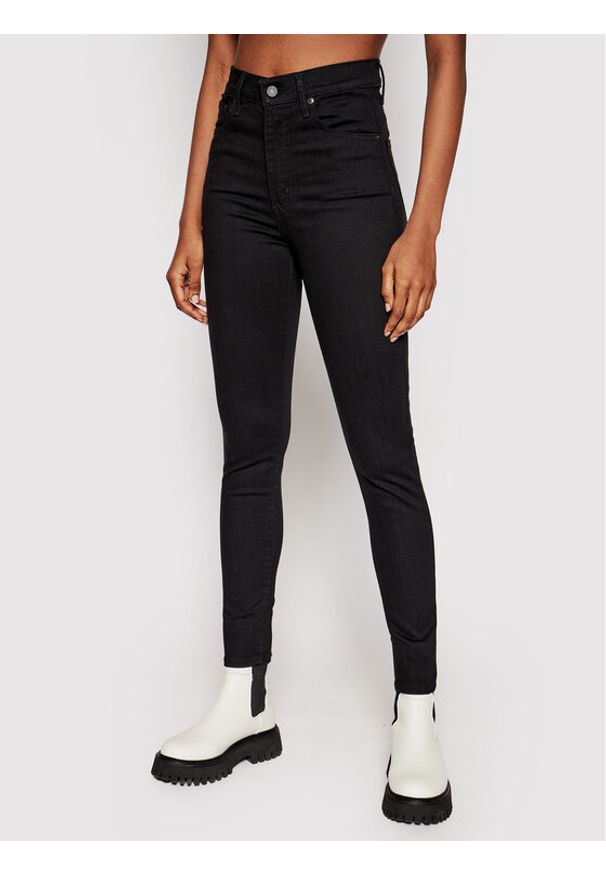 Levi's® Jeansy Mile High 22791-0052 Czarny Super Skinny Fit. Kolor: czarny