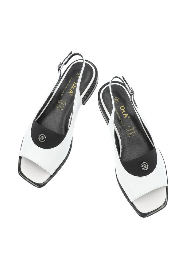 Białe Sandały S.Barski Modne Obuwie Damskie. Zapięcie: klamry. Kolor: biały. Materiał: materiał. Wzór: aplikacja. Sezon: lato. Obcas: na obcasie. Styl: elegancki, klasyczny. Wysokość obcasa: średni