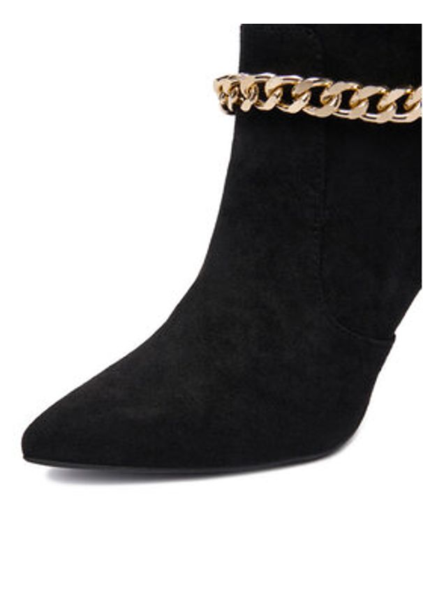 DeeZee Kozaki JDY210930 Czarny. Kolor: czarny. Materiał: materiał