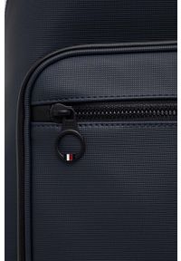 TOMMY HILFIGER - Tommy Hilfiger plecak męski kolor granatowy duży gładki. Kolor: niebieski. Wzór: gładki #4