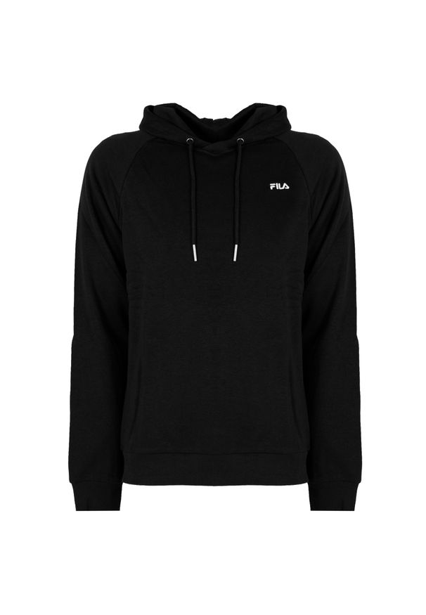 Fila Bluza "Braives Reglan" | FAM0341 | Mężczyzna | Czarny. Typ kołnierza: kaptur. Kolor: czarny. Materiał: poliester, bawełna