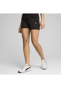 Puma - Damskie szorty ESS ELEVATED 5" ze średnim stanem PUMA Black. Kolor: czarny. Długość: krótkie