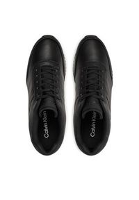 Calvin Klein Sneakersy Runner HW0HW02216 Czarny. Kolor: czarny. Materiał: skóra #5
