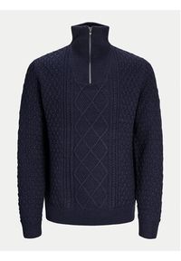 Jack & Jones - Jack&Jones Sweter Blunorth 12261780 Granatowy Regular Fit. Kolor: niebieski. Materiał: syntetyk #7