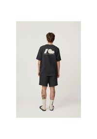 Szorty Kubota granatowe męskie. Kolor: niebieski. Materiał: dresówka #2