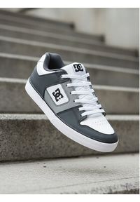 DC Shoes Sneakersy EO-PURE DC01782027 Szary. Kolor: szary. Materiał: skóra, nubuk #8