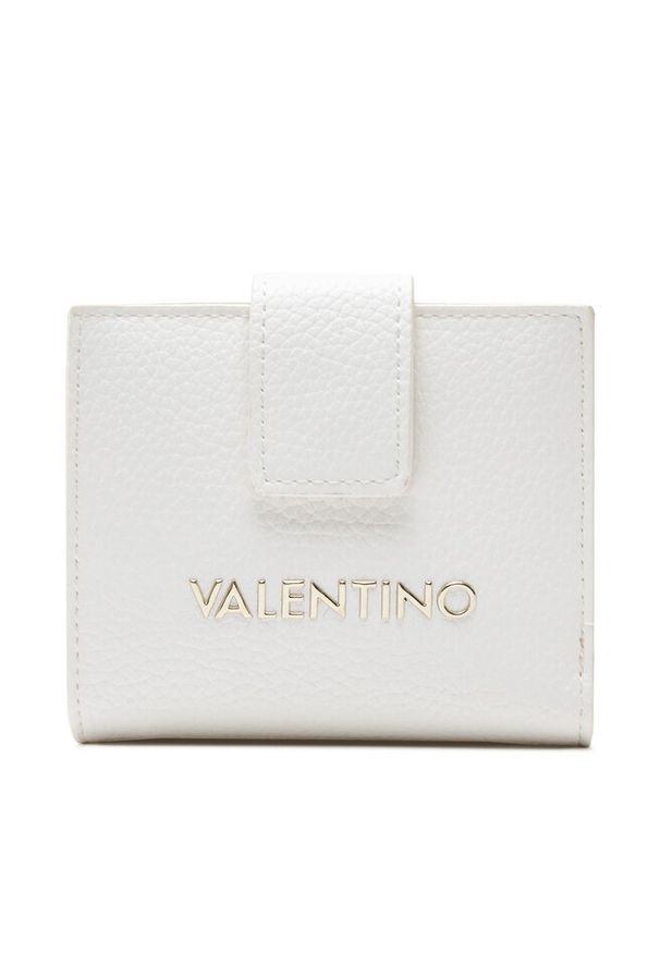 VALENTINO - Mały Portfel Damski Valentino. Kolor: biały
