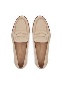 Lauren Ralph Lauren - LAUREN RALPH LAUREN Mokasyny Wynnie 802970584001 Beżowy. Kolor: beżowy. Materiał: zamsz, skóra