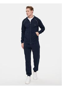 BOSS - Boss Spodnie dresowe Mix&Match 50515365 Granatowy Regular Fit. Kolor: niebieski. Materiał: bawełna
