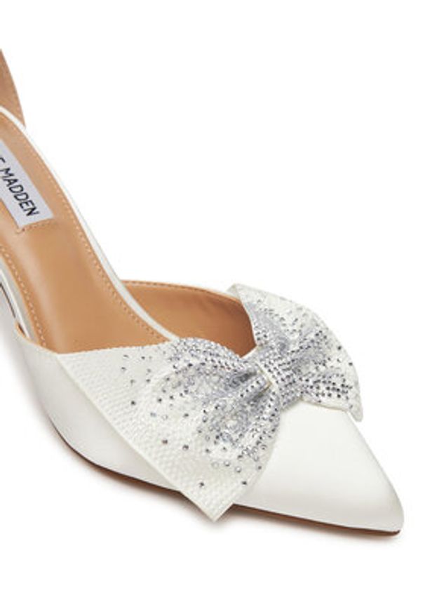 Steve Madden Szpilki Lilyann-E Heeled s SM19000126 Biały. Kolor: biały. Materiał: materiał. Obcas: na szpilce