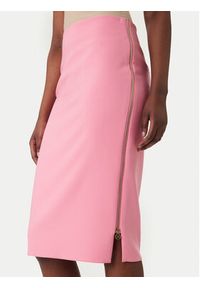 Rinascimento Spódnica ołówkowa CFC0127985003 Różowy Slim Fit. Kolor: różowy. Materiał: syntetyk #5