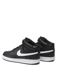 Nike Sneakersy Court Vision Mid Nn DN3577 001 Czarny. Kolor: czarny. Materiał: skóra. Model: Nike Court #4