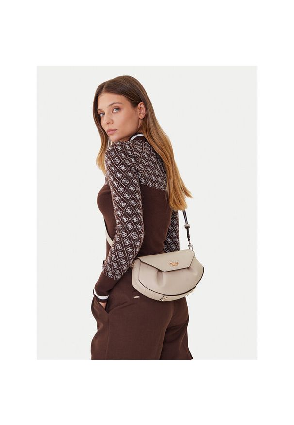Torebka Guess. Kolor: beżowy