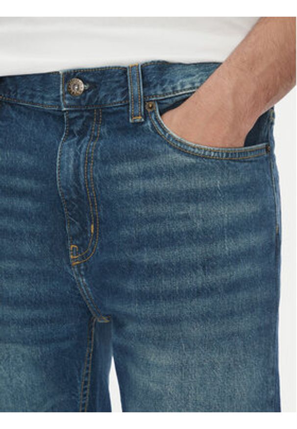 Hugo - HUGO Jeansy Ash 50541564 Niebieski Slim Fit. Kolor: niebieski