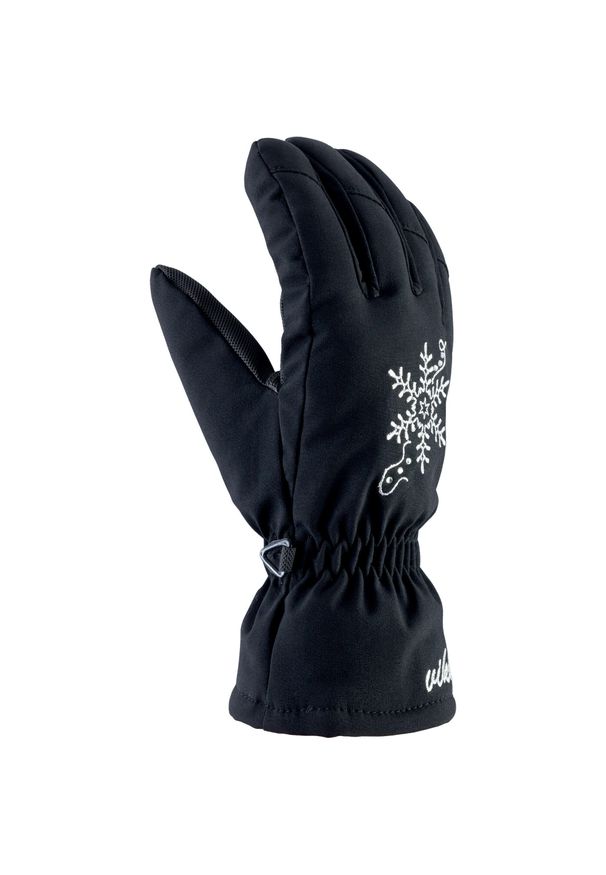 Damskie rękawice narciarskie Viking Aliana. Kolor: czarny. Sezon: zima. Sport: narciarstwo