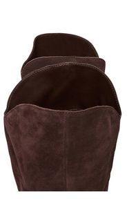 Aldo Kozaki Kaely 14100200 Brązowy. Kolor: brązowy. Materiał: zamsz, skóra #5