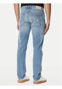 Guess Jeansy Finnley M6YAS2 D1479 Niebieski Slim Tapered Fit. Kolor: niebieski #2