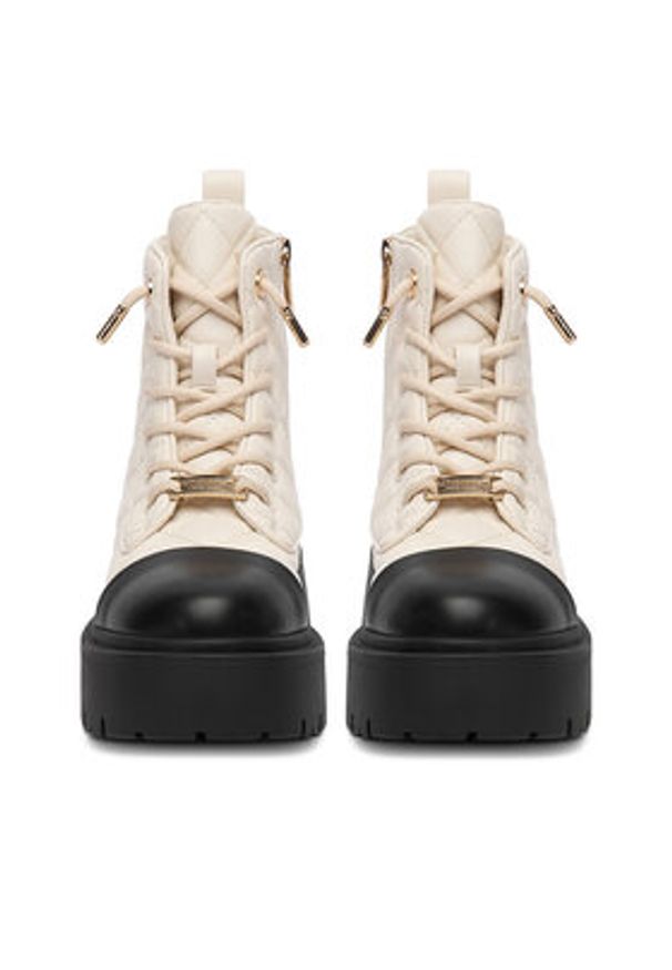 Nine West Trzewiki CEO-INAS-01 Écru. Materiał: materiał