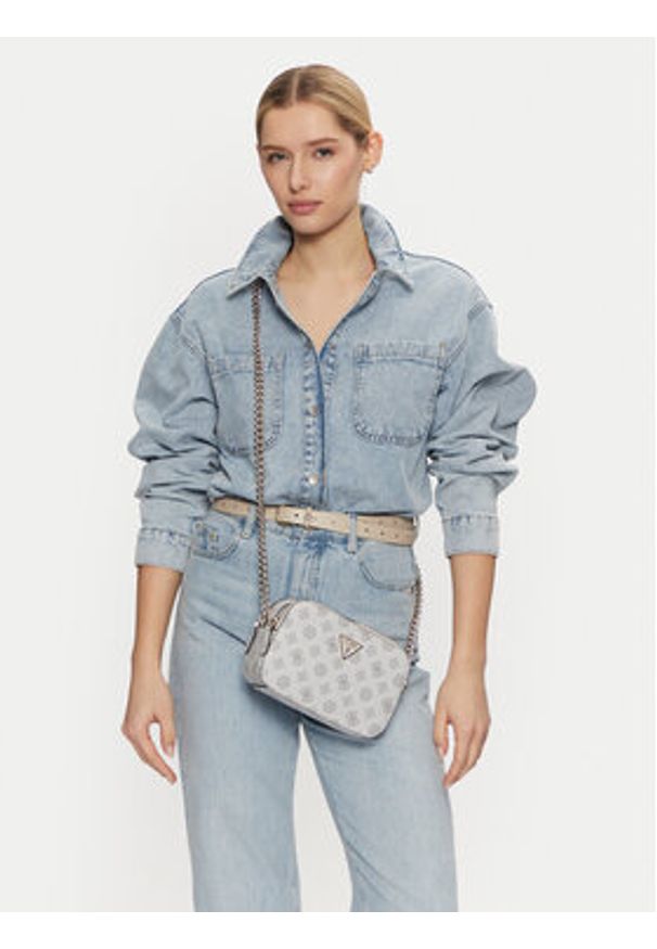 Guess Torebka HWPG78 79140 Biały. Kolor: biały. Materiał: skórzane