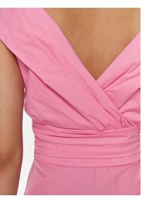 Marella Sukienka letnia Galizia 2413221212 Różowy Regular Fit. Kolor: różowy. Materiał: bawełna. Sezon: lato #3
