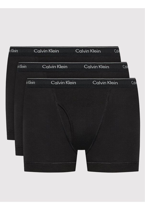 Calvin Klein Underwear Komplet 3 par bokserek 000NB1893A Czarny. Kolor: czarny. Materiał: bawełna